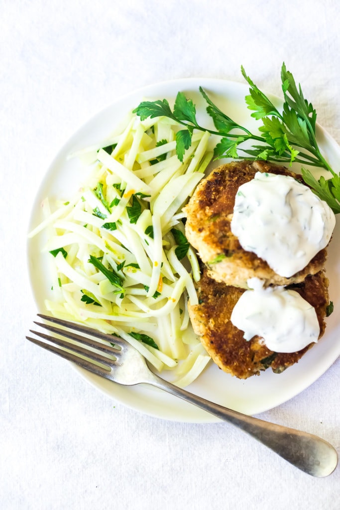 Kohlrabi Slaw with Cilantro, Jalapeño and Lime | Feasting At Home