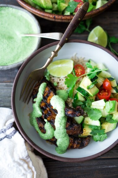 Peruvian Chicken Pollo A La Brasa With Aji Verde Feasting At Home