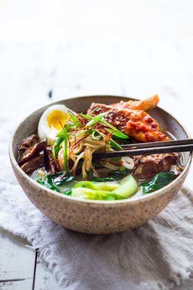 Spicy Miso Ramen Recipe | Feasting At Home