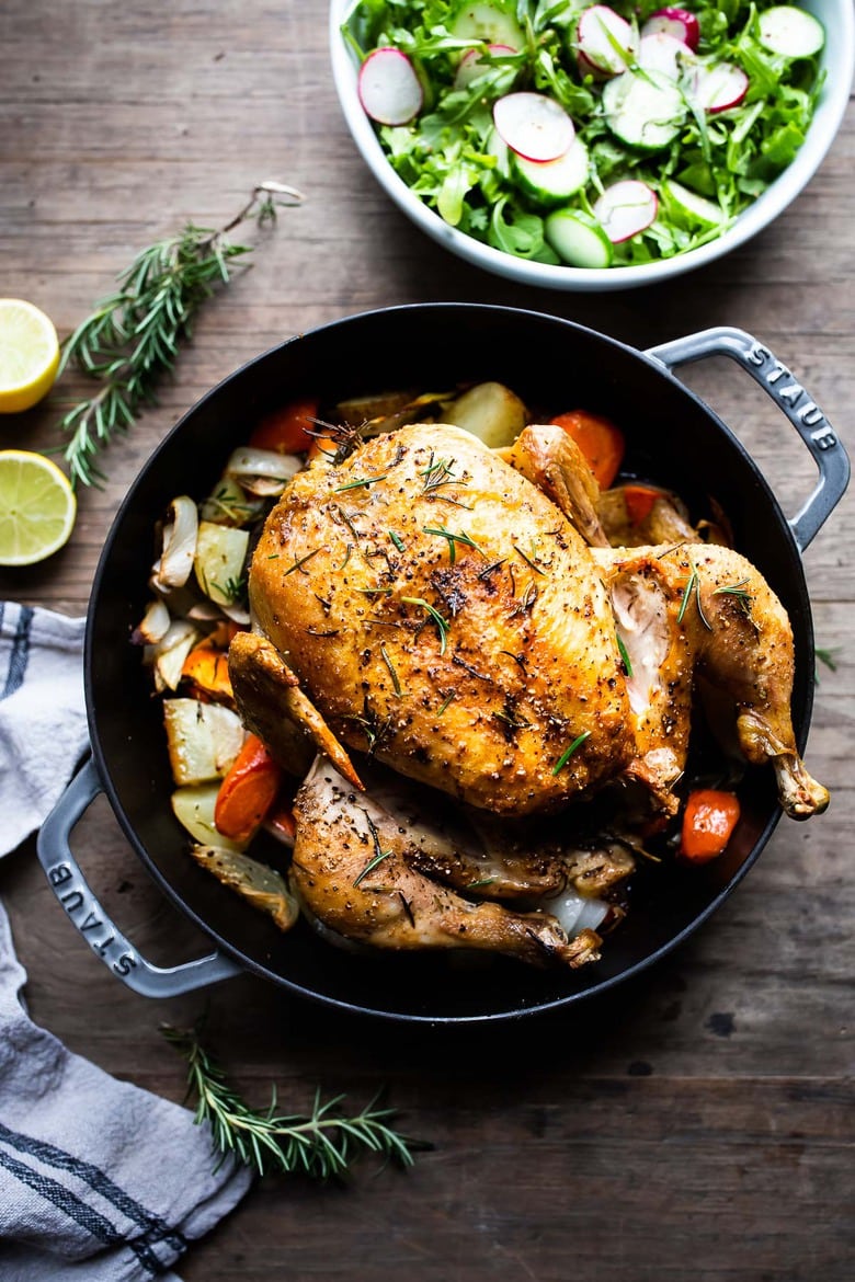 Basic roast chicken recipe