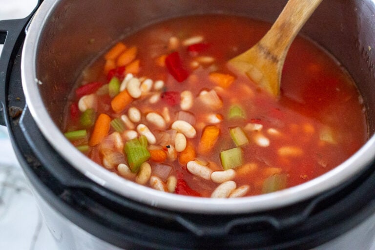 Smoky Tomato White Bean Soup | Feasting At Home
