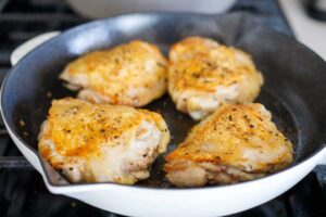 One Skillet Creamy Orzo Chicken | Feasting At Home