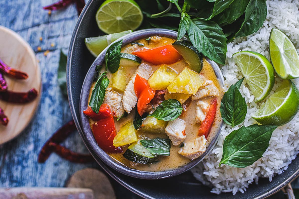 Thai 2024 pineapple curry